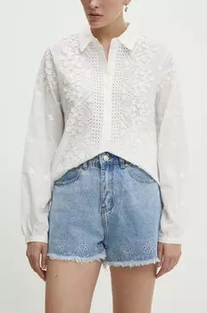 Джинсовые шорты Answear Lab, синий