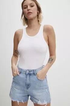 Джинсовые шорты Answear Lab, синий