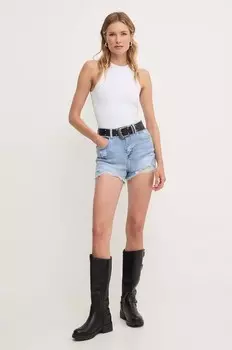 Джинсовые шорты Answear Lab, синий