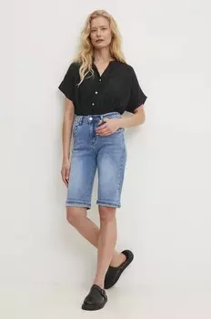 Джинсовые шорты Answear Lab, синий