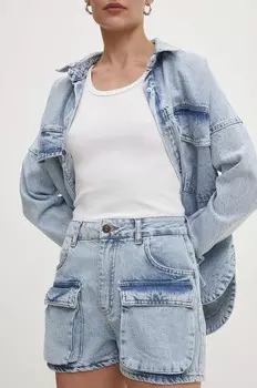 Джинсовые шорты Answear Lab, синий