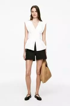 Джинсовые шорты Arket, черный