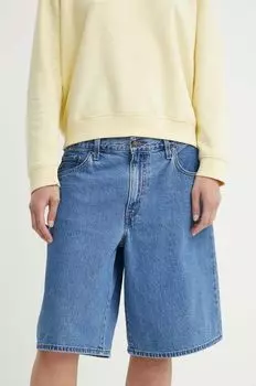 Джинсовые шорты BAGGY DAD Levi's, синий