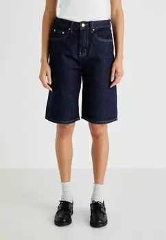Джинсовые шорты BAGGY Gina Tricot, цвет Rinsed Denim