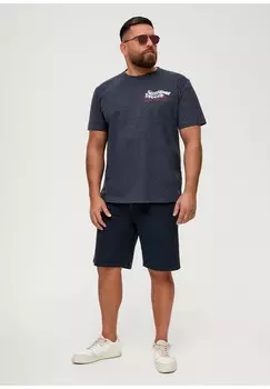 Джинсовые шорты BERMUDA s.Oliver, темно-синий