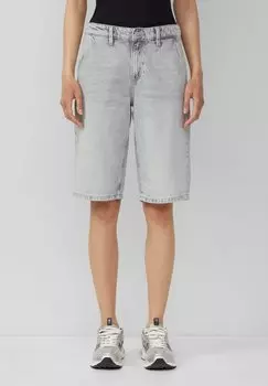 Джинсовые шорты BERMUDA SKATER RELAXED FIT MID RISE QS, цвет Steingrau