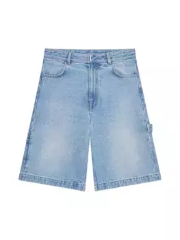 Джинсовые шорты-бермуды Carpenter Givenchy, синий