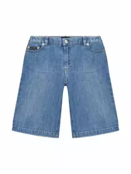 Джинсовые шорты-бермуды Dolce&Gabbana, синий