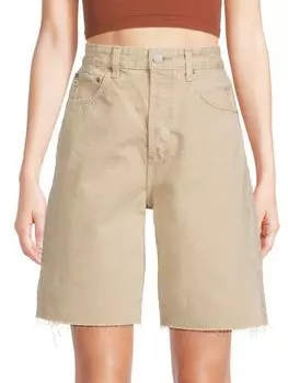 Джинсовые шорты-бермуды Kerah Ag Jeans, цвет Moon Wash