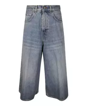 Джинсовые шорты бермуды оверсайз Haikure, синий