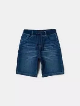 Джинсовые шорты-бермуды с кулиской Ovs, цвет medium wash