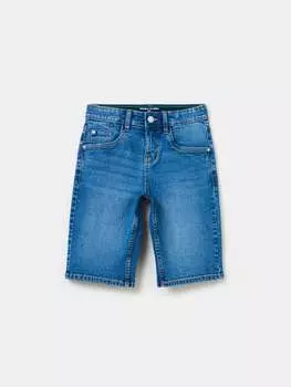 Джинсовые шорты-бермуды Slim-Fit Ovs, цвет light wash