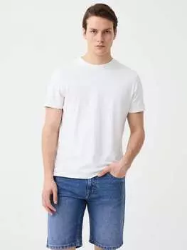 Джинсовые шорты-бермуды Slim-Fit Ovs, цвет medium wash