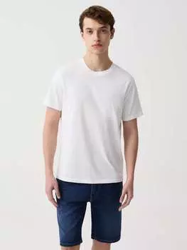 Джинсовые шорты-бермуды Slim-Fit с пятью карманами Ovs, цвет dark wash
