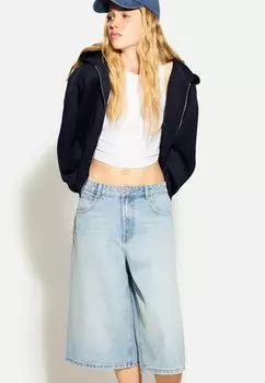 Джинсовые шорты Bershka, деним