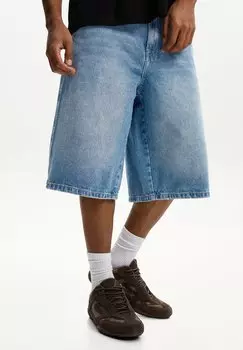 Джинсовые шорты Bershka, деним