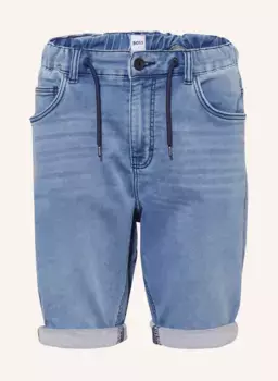 Джинсовые шорты Boss, синий