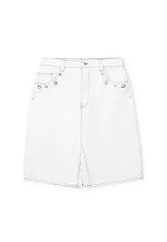 Джинсовые шорты Calliope, белый