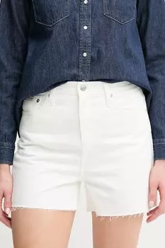 Джинсовые шорты Calvin Klein Jeans, белый