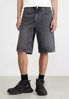Джинсовые шорты Calvin Klein Jeans, черный деним