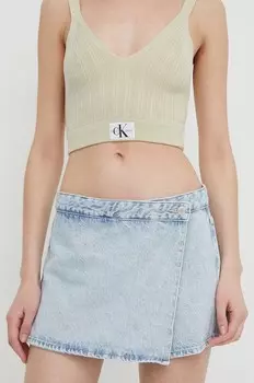 Джинсовые шорты Calvin Klein Jeans, синий