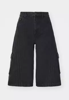 Джинсовые шорты CAPRI adidas Originals, черный