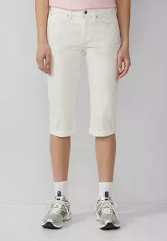 Джинсовые шорты CATIE MID RISE CAPRI LENGTH QS, кремовый