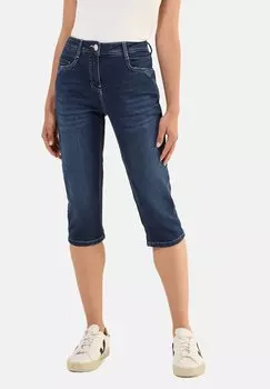 Джинсовые шорты Cecil, цвет Blau