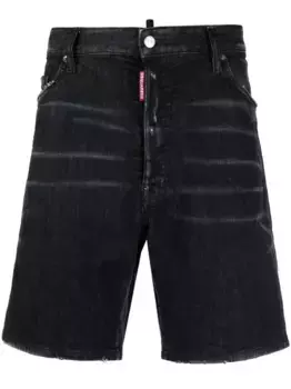 Джинсовые шорты Ciao DSQUARED2, черный