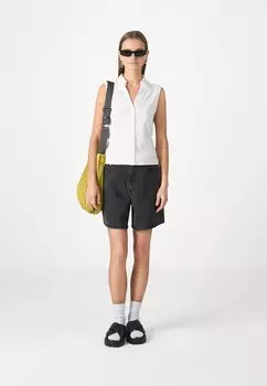 Джинсовые шорты Classic Baby Loose 1Cc Abercrombie & Fitch, черный детский низ