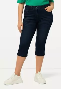 Джинсовые шорты CORSAIRE SARAH 5 POCHES AVEC BAS DE JAMBE FENDU Ulla Popken, цвет Mottled Light Grey