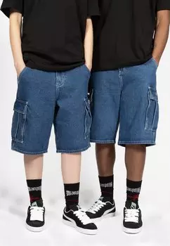 Джинсовые шорты Creager Unisex Wasted Paris, стираный синий