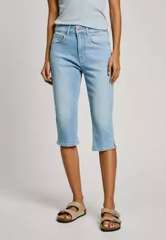 Джинсовые шорты CROP HW MARY Pepe Jeans, синий деним
