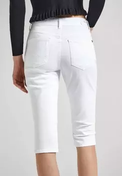Джинсовые шорты Crop Pepe Jeans, белые
