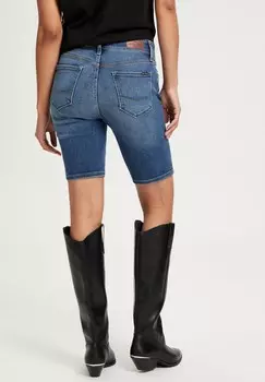 Джинсовые шорты Cross Jeans, темно-синий деним