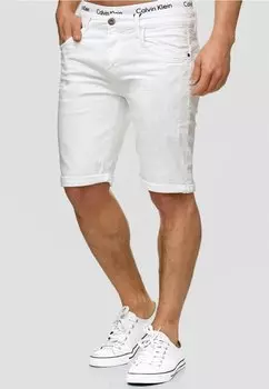 Джинсовые шорты CUBA CADEN INDICODE JEANS, цвет offwhite