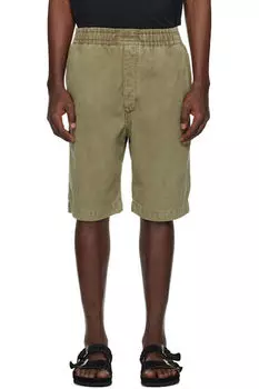 Джинсовые шорты цвета хаки Тайлер Isabel Marant