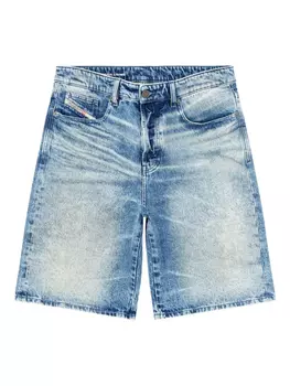 Джинсовые шорты D-Rixford-S Diesel, синий