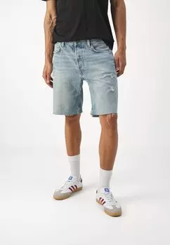 Джинсовые шорты Destroy Pepe Jeans, джинсовая ткань