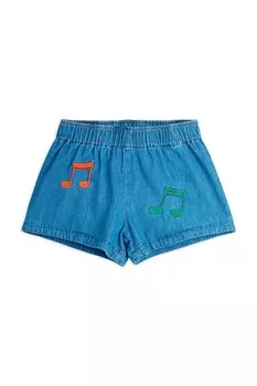 Джинсовые шорты детские Note Mini Rodini, синий