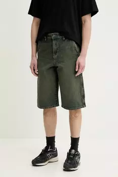 Джинсовые шорты Dickies, зеленый