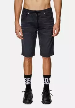 Джинсовые шорты Diesel, черный