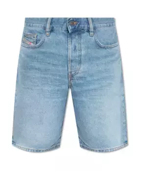 Джинсовые шорты Diesel, синий
