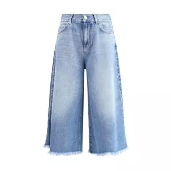 Джинсовые шорты длиной до колена Pinko