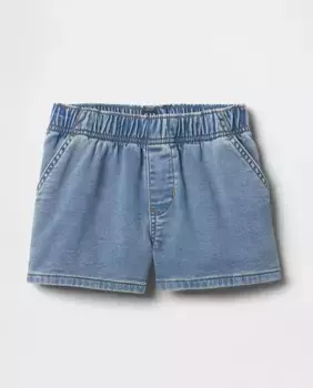 Джинсовые шорты для девочек Gap, синий