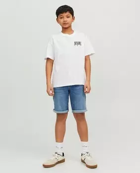 Джинсовые шорты для мальчика Jack & Jones, индиго
