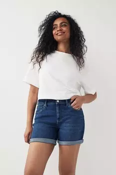 Джинсовые шорты для мальчиков «песочные часы» Next, синий