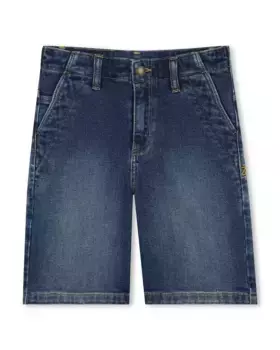 Джинсовые шорты для мальчиков с пятью карманами Zadig & Voltaire, тёмно-синий