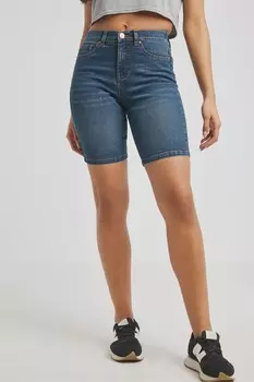 Джинсовые шорты до колена 24/7 Simply Be, синий