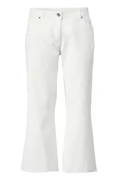 Джинсовые шорты Dollywood Wide leg Jeans, цвет white denim